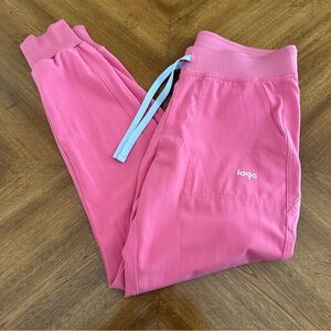 Lago Scrub Jogger Pants, Size Small, Pink Cargo, Women's Healthcare Nurse Tech